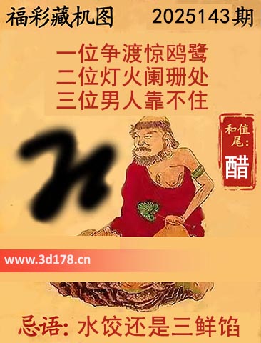 正版藏机图3d第2025143期忌语：水饺还是三鲜馅