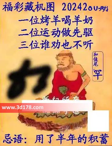 正版藏机图3d第2024280期忌语：用了半年的积蓄
