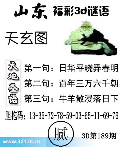 鬼六神算报3d第2025189期定位复式：百位1678