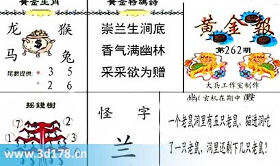 3d第2025262黄金报尾数推荐：单35