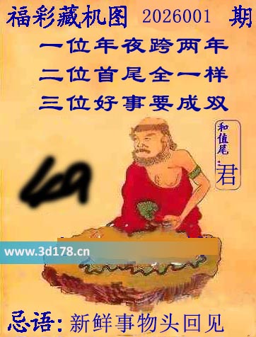 正版藏机图3d第2025003期忌语:新鲜事物头回见