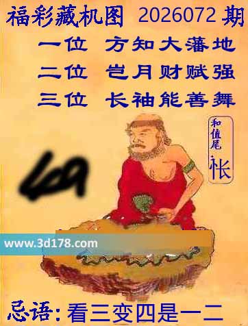 第2026072期3d正版藏机图推荐：看三变四是一二