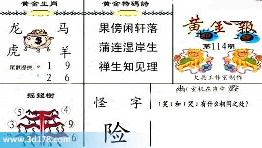 3d第2026114黄金报尾数推荐：双数看26
