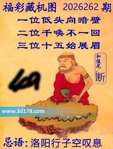 第2026262期3d正版藏机图推荐：洛阳行子空叹息